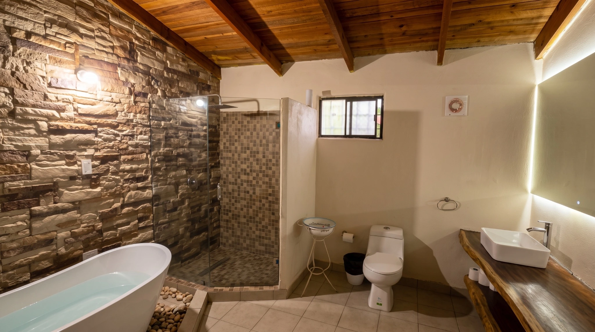Baño completo con tina