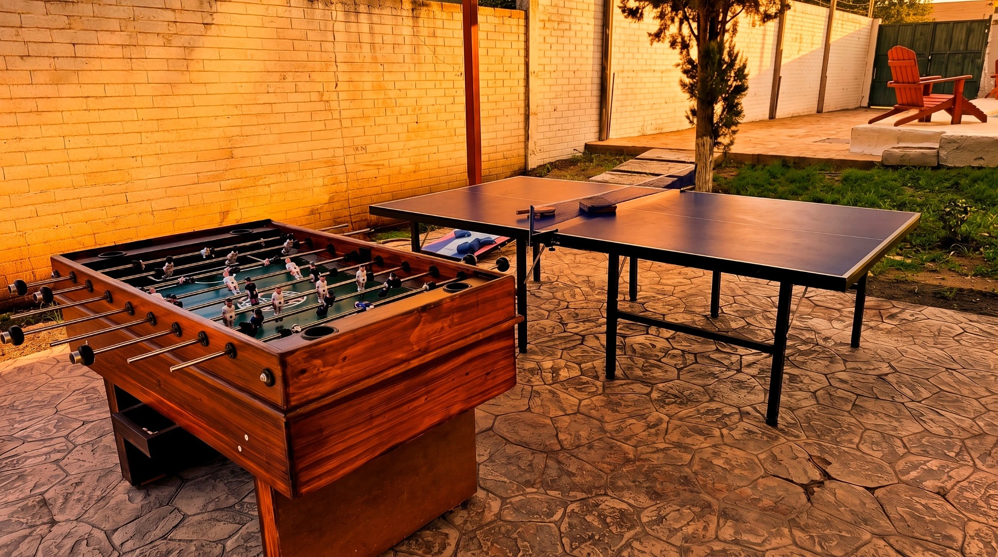 Ping pong y futbolito